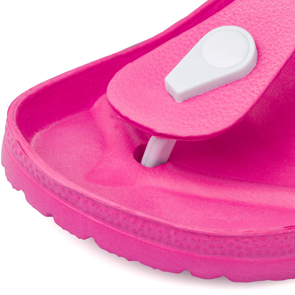 Ciabatte infradito a fascia fucsia da Donna con cinturino regolabile Silvia Sikel