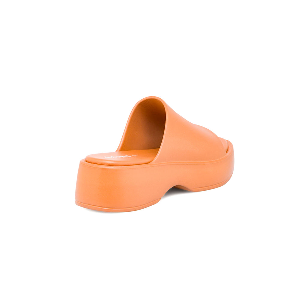 Ciabatte minimal Beige da Donna con suola alta De Fonseca