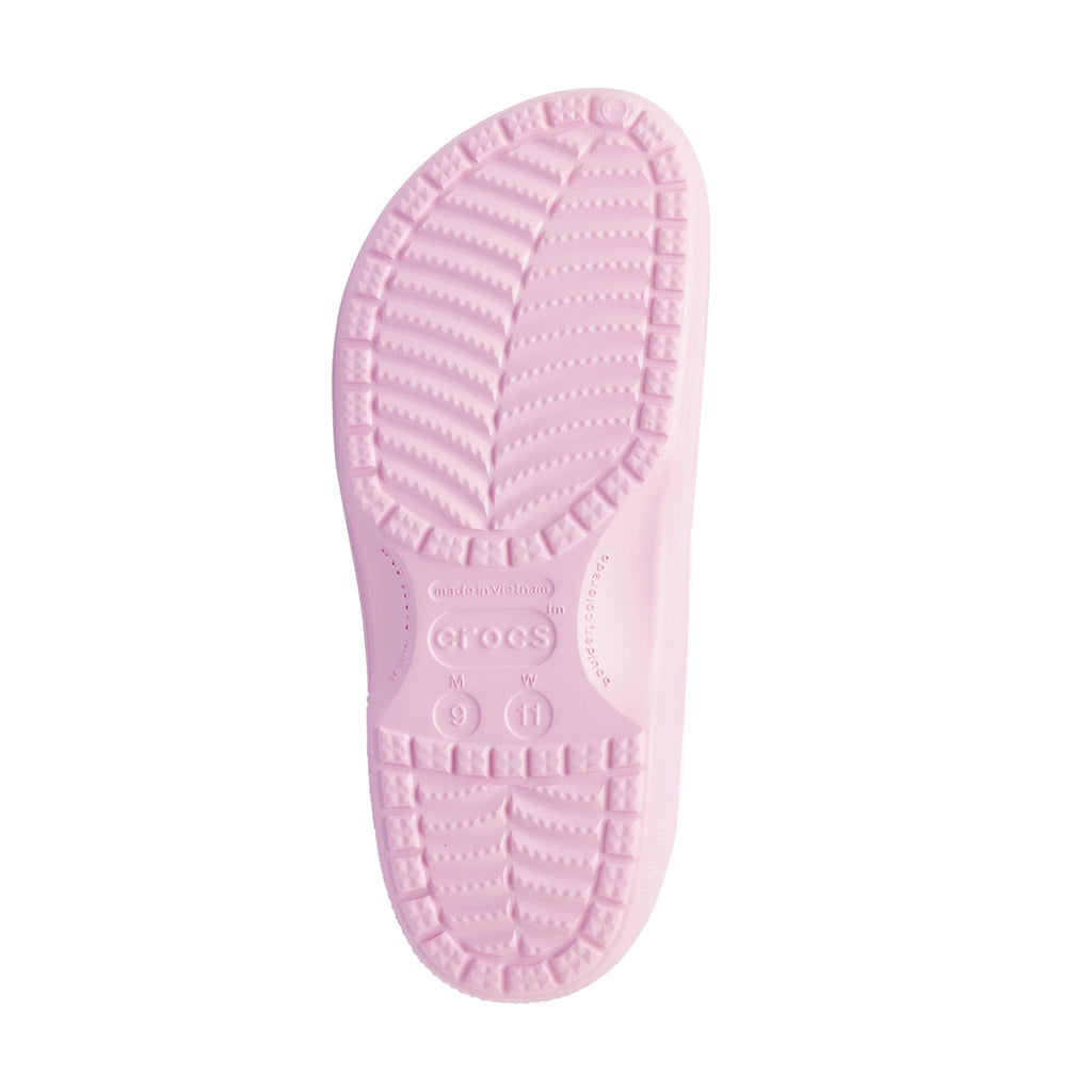 Ciabatte Baya Lined Clog Unisex rosa foderate in caldo pile Crocs