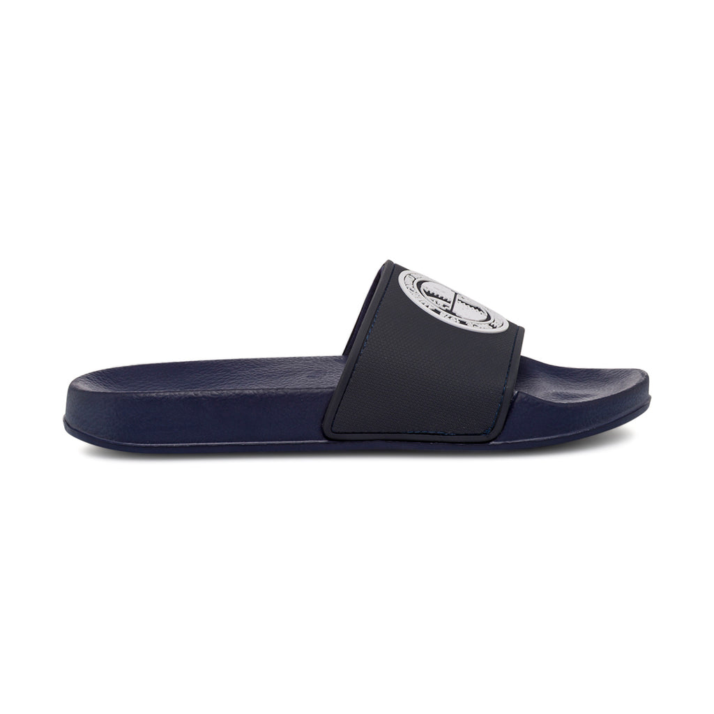 Ciabatte a fascia blu da Donna con logo Americanino