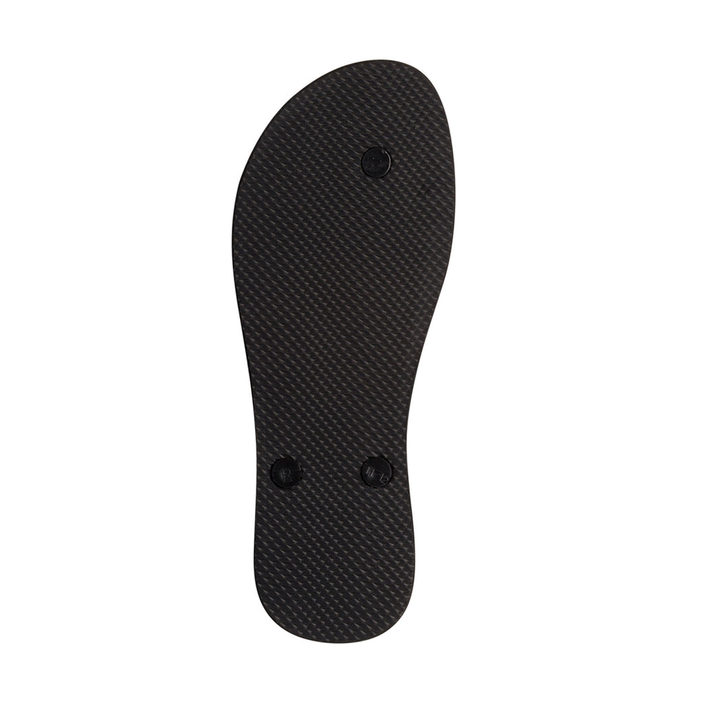 Ciabatte infradito nere da Donna con dettagli strass De Fonseca