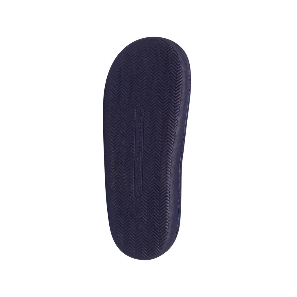 Pantofole blu da Uomo in tessuto Feetty