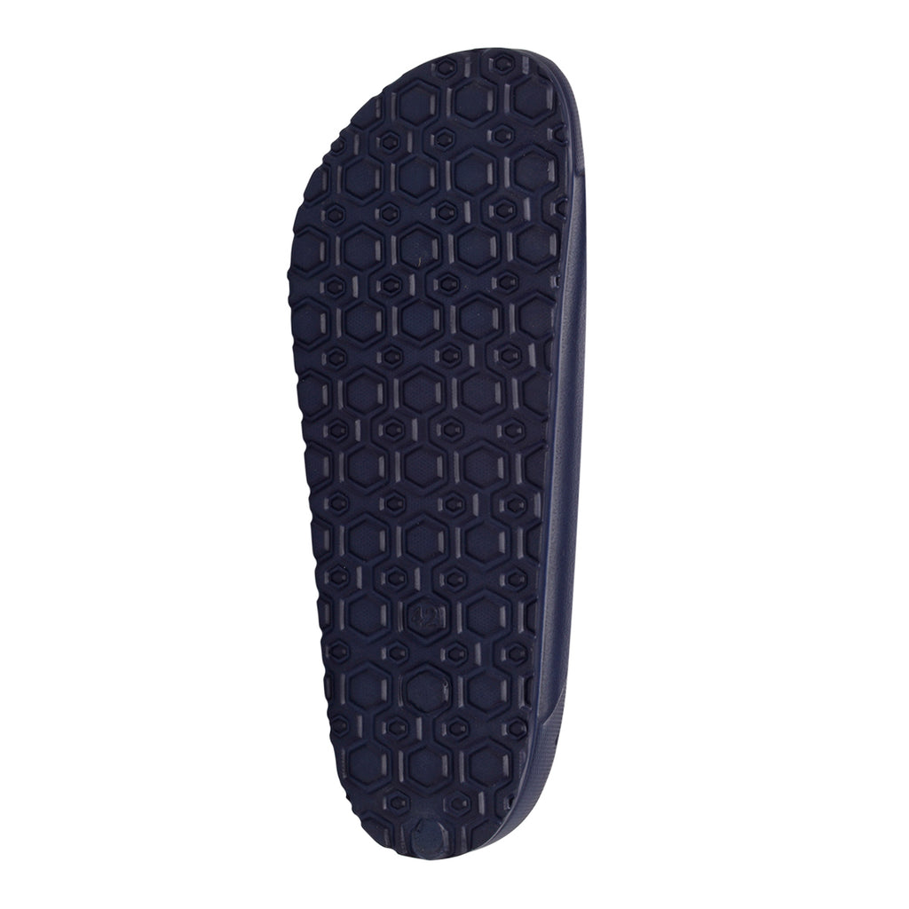 Ciabatte in gomma Blu Navy con fibbie da Uomo Feetty