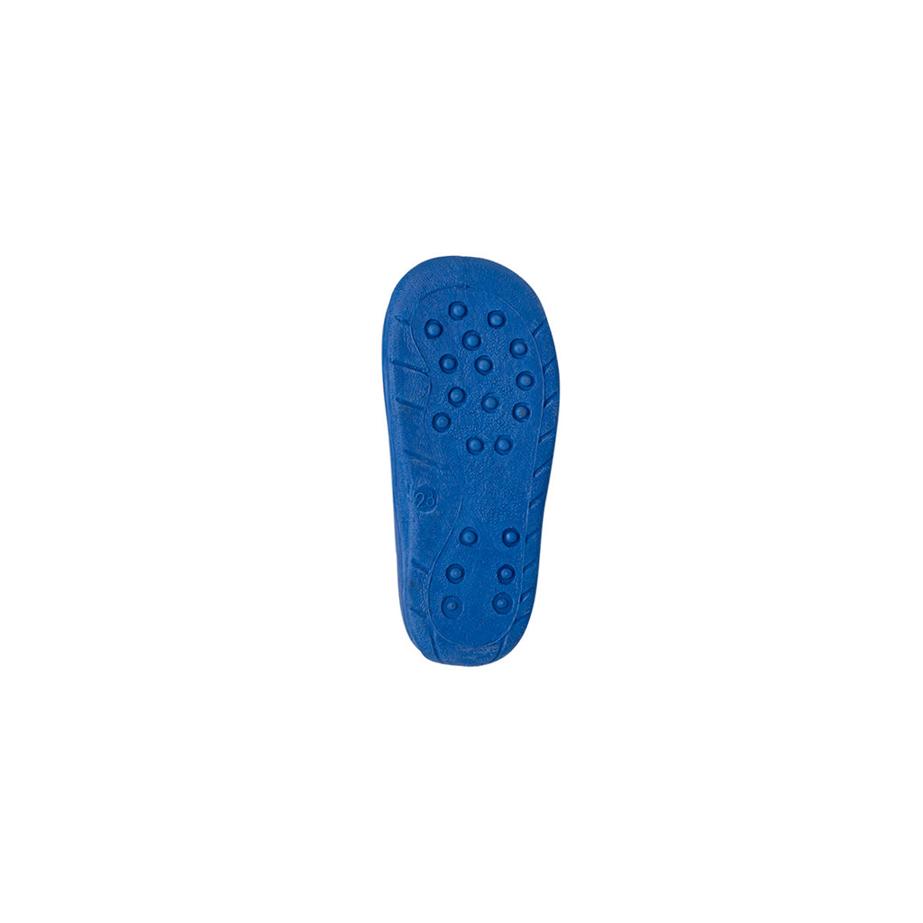 Pantofole da bambino blu con logo Cars