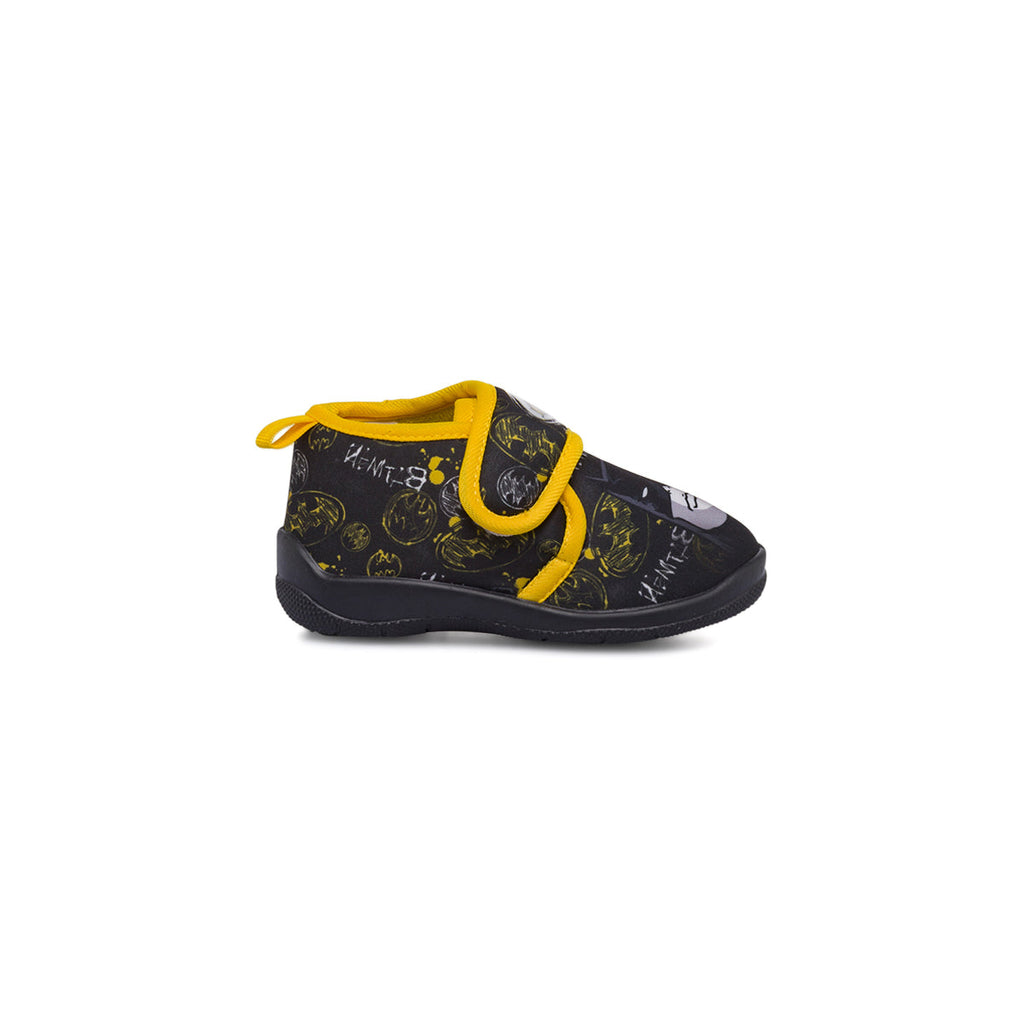 Scarpe Antiscivolo nere con chiusura a strappo Batman