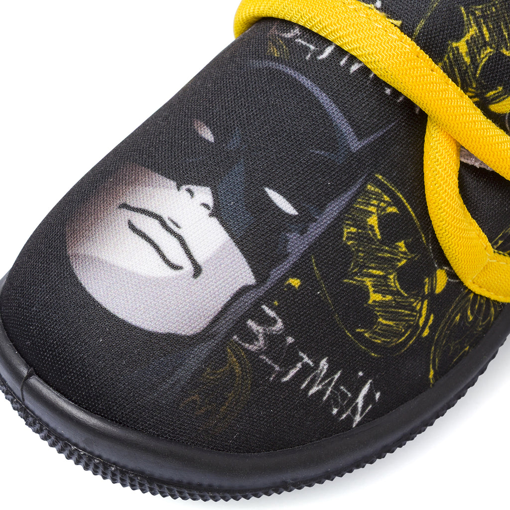 Scarpe Antiscivolo nere con chiusura a strappo Batman