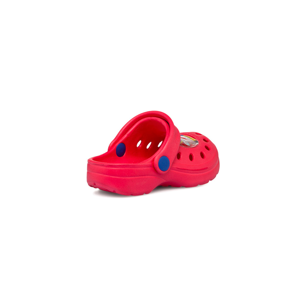 Sabot da bambino rossi con stampa Cars