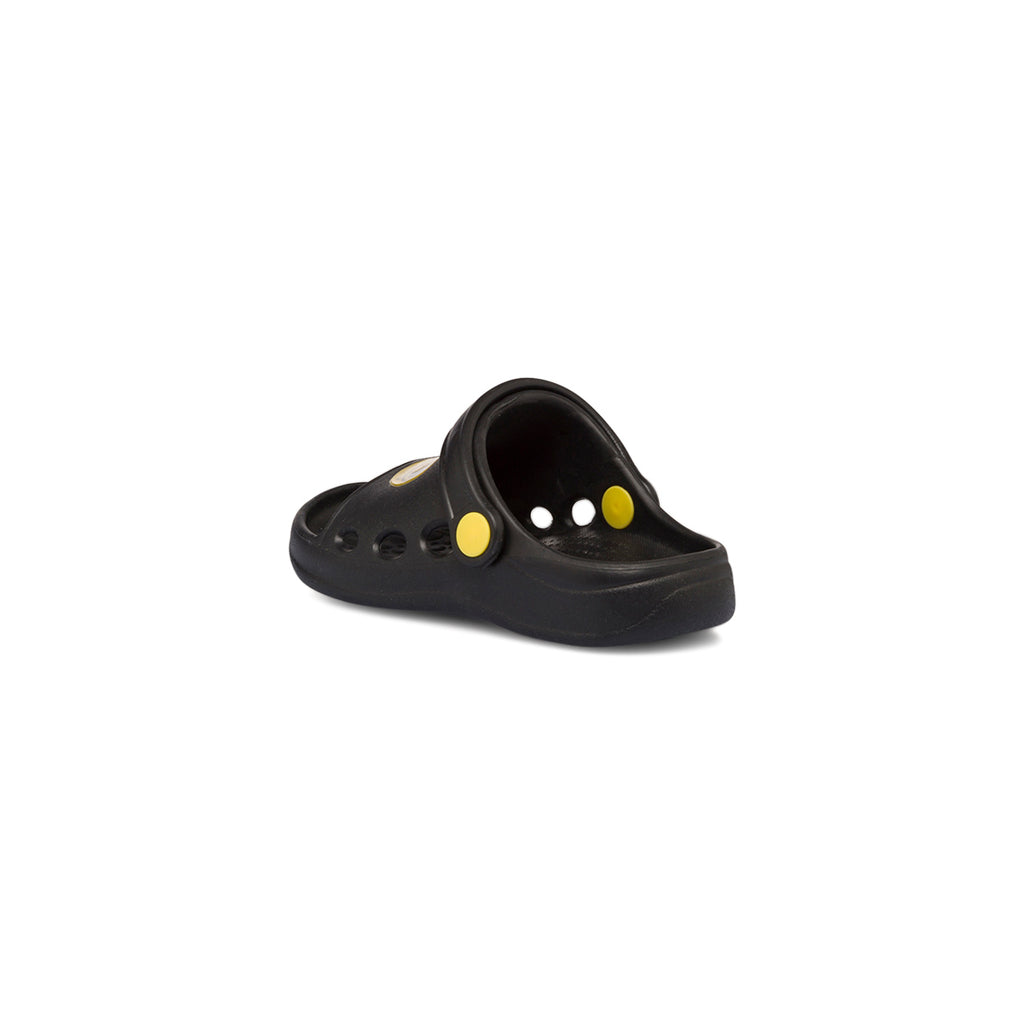Sabot da bambino nere con patch frontale Batman