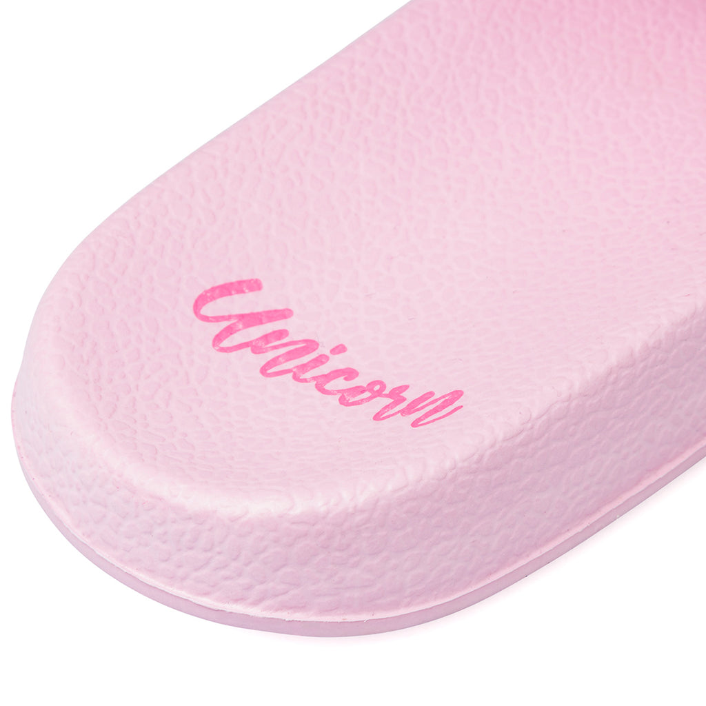 Ciabatte Bambina Rosa con stampa colorato Unicorno