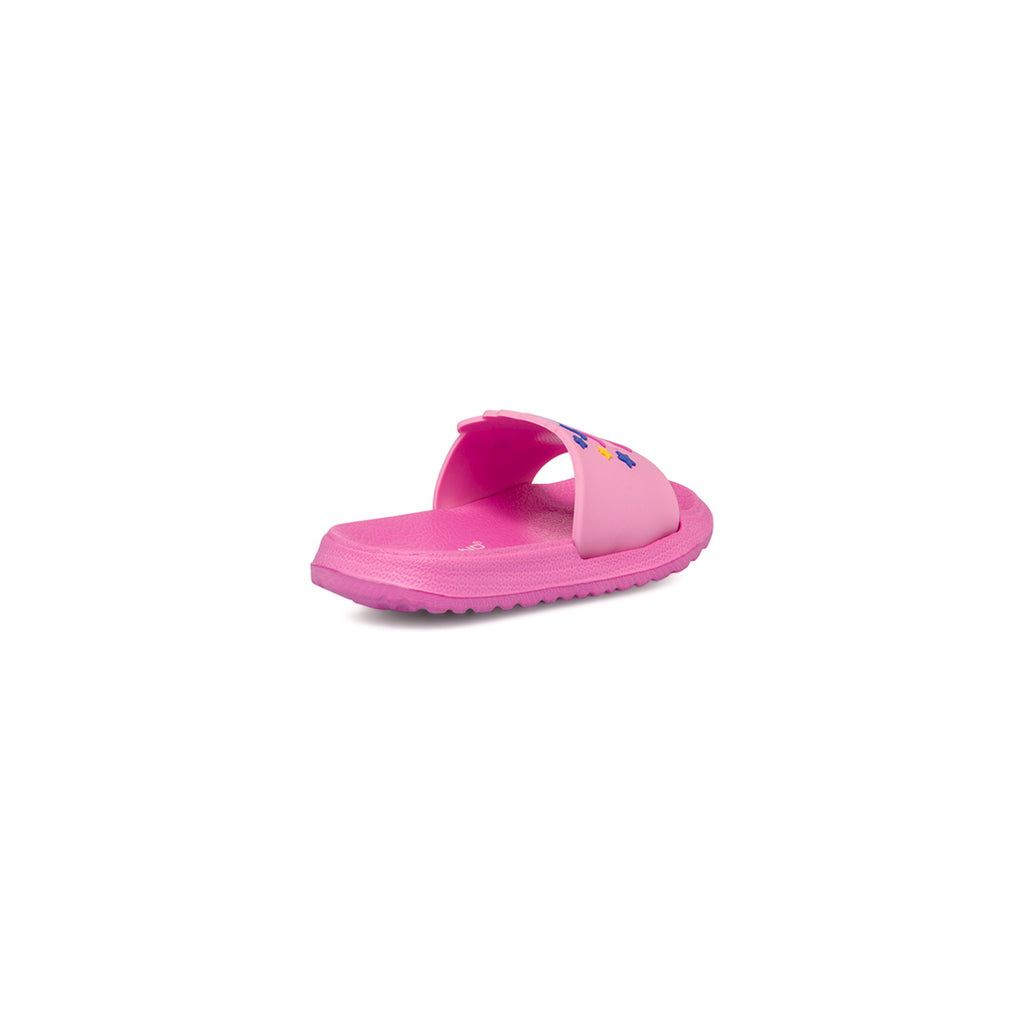 Ciabatte da bambina rosa con unicorno Hot Sand