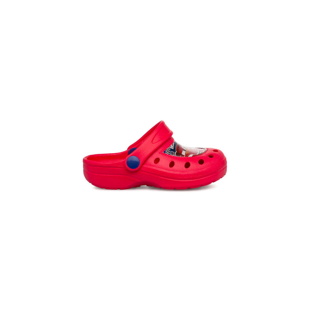 Sabot ciabatte rosse da bambino Cars con Saetta McQueen