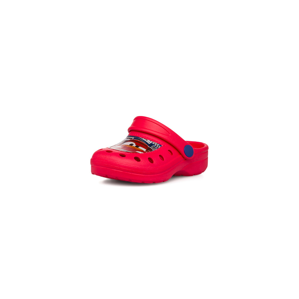 Sabot ciabatte rosse da bambino Cars con Saetta McQueen