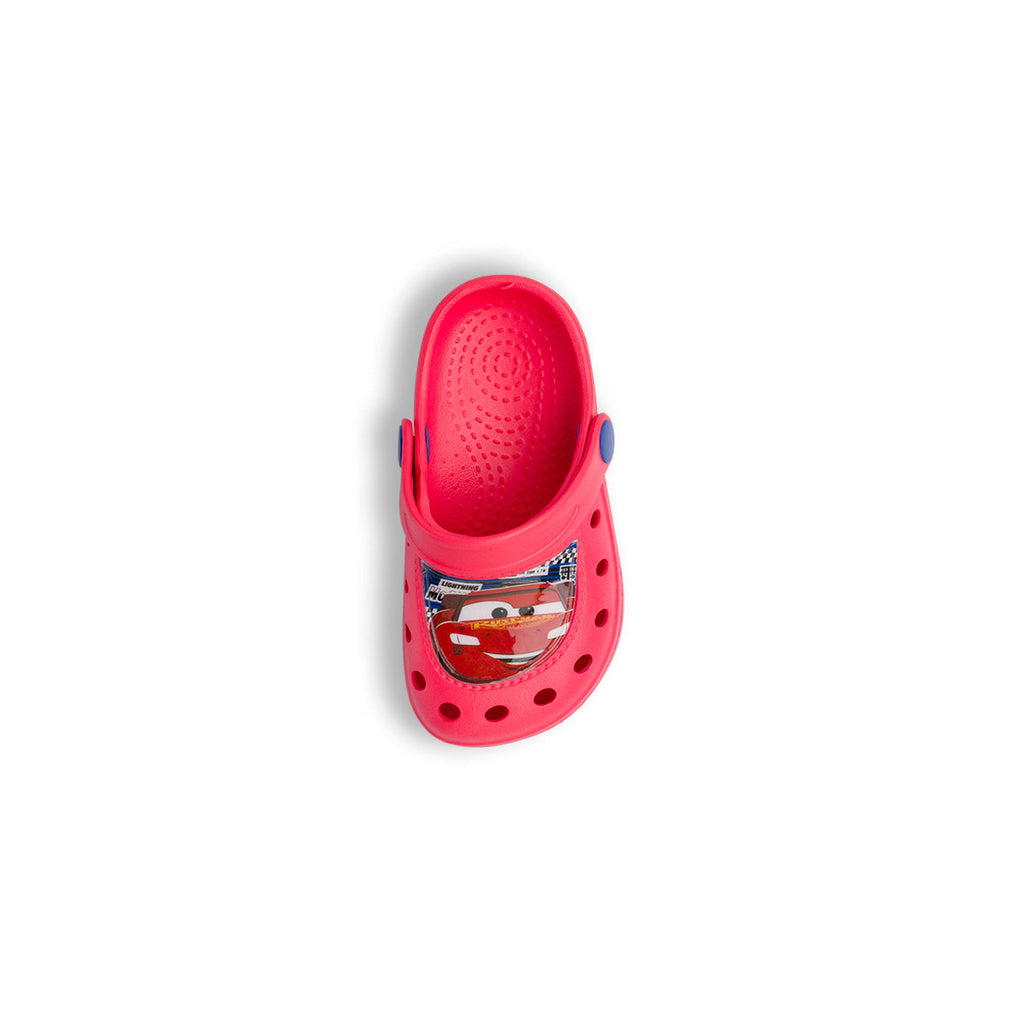 Sabot ciabatte rosse da bambino Cars con Saetta McQueen