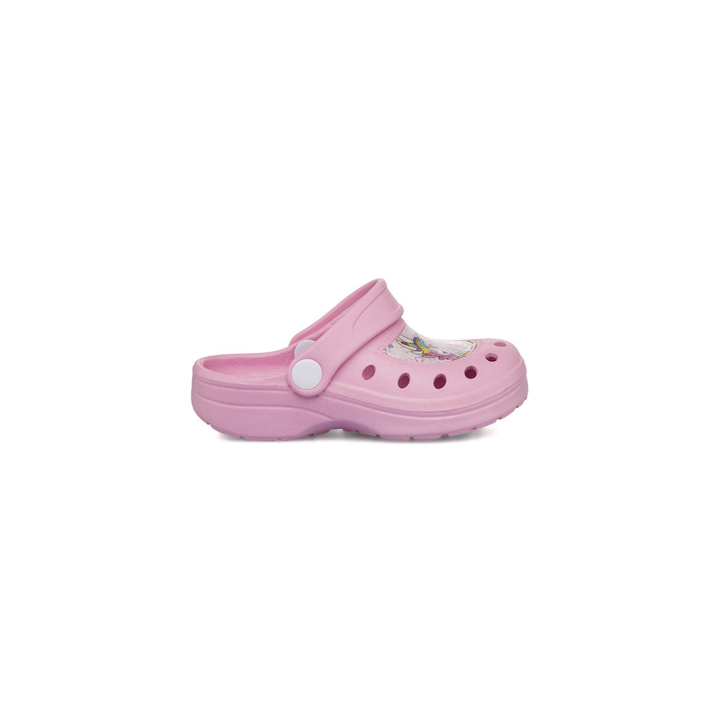 Ciabatte Sabot rosa da Bambina con unicorno Unicorno
