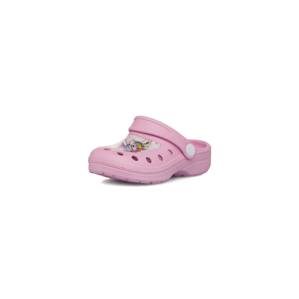Ciabatte Sabot rosa da Bambina con unicorno Unicorno