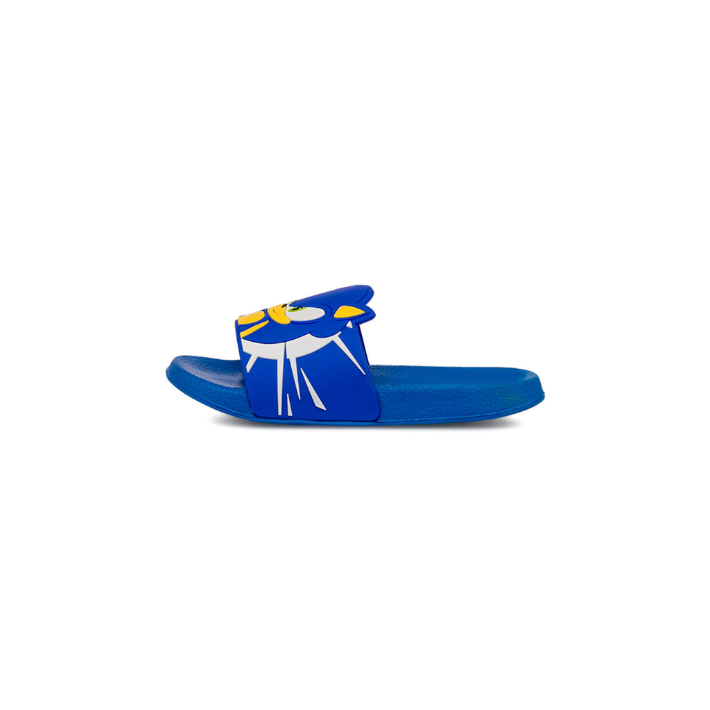 Ciabatte blu da Bambino con stampa realistica Sonic