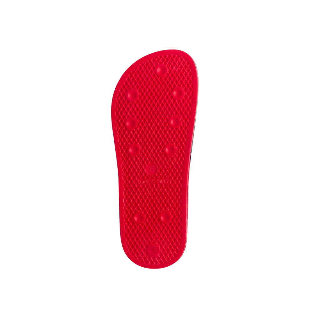 Ciabatte a fascia blu da Ragazzo con stampa Super Mario