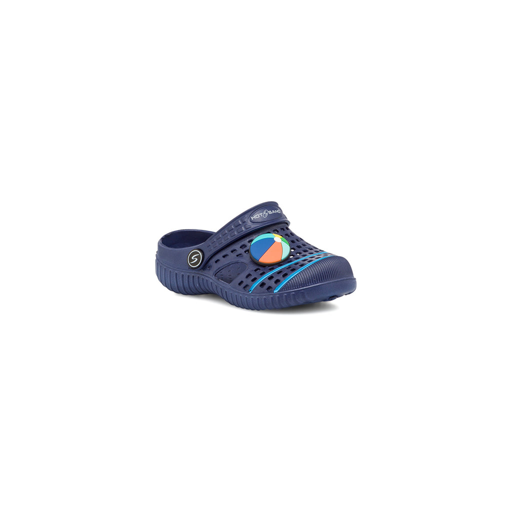 Ciabatte blu da Bambino Primi Passi con decorazione astronave Hot Sand
