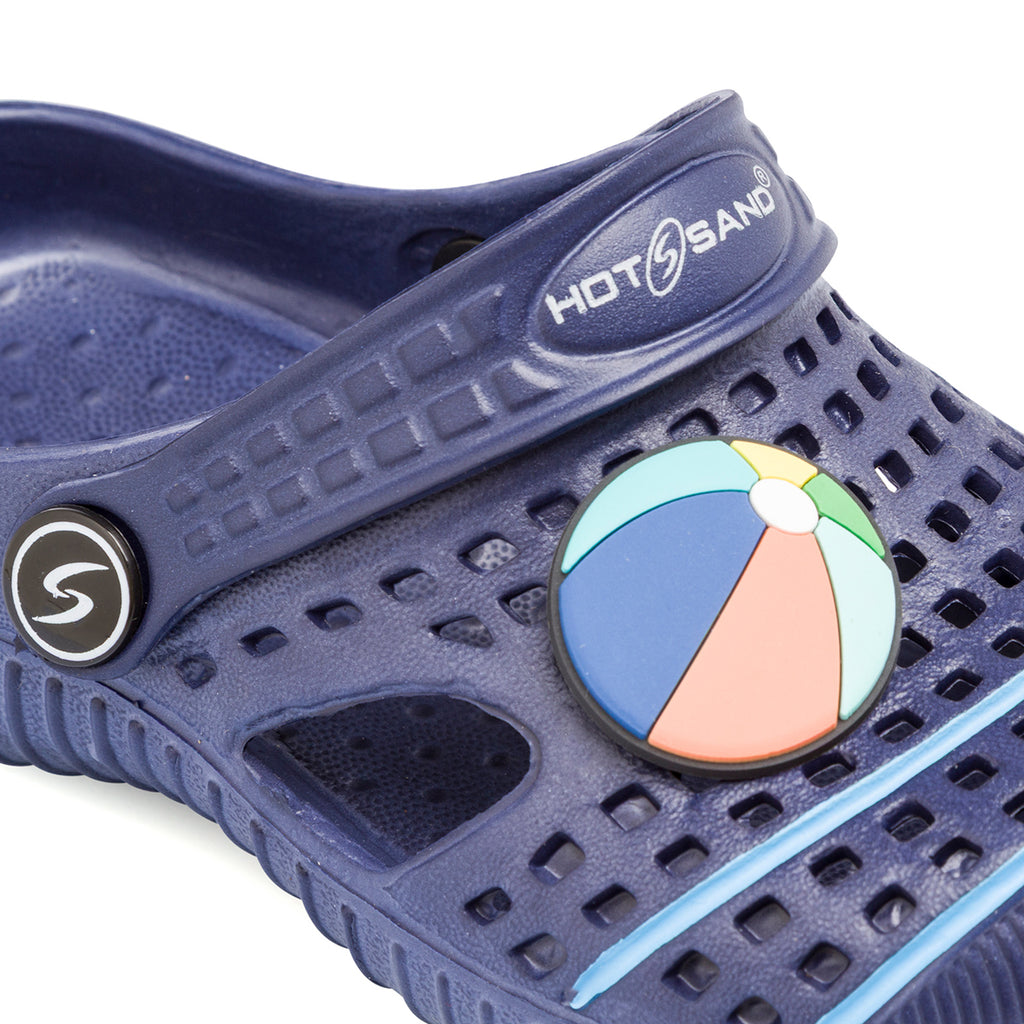 Ciabatte blu da Bambino Primi Passi con decorazione astronave Hot Sand