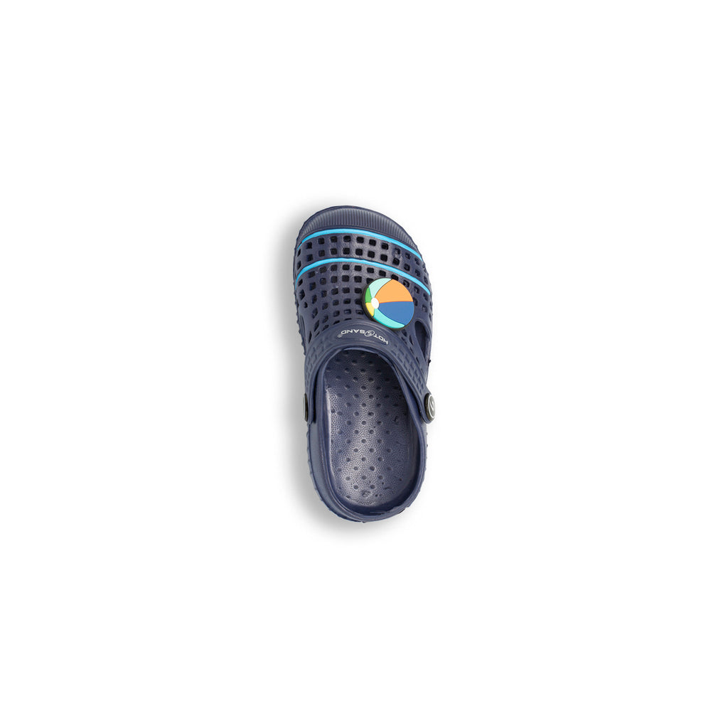Ciabatte blu da Bambino Primi Passi con decorazione astronave Hot Sand