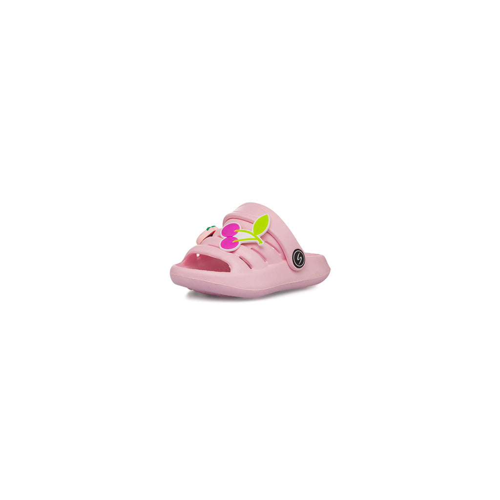 Ciabatte rosa con ciliegie da Bambina Primi Passi Hot Sand