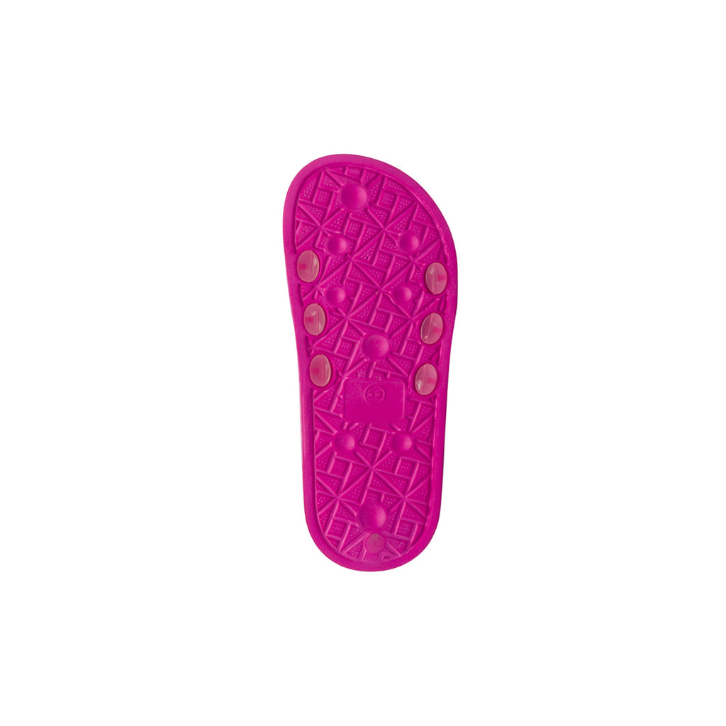 Ciabatte fucsia da Bambina con stampa unicorno in rilievo JOG