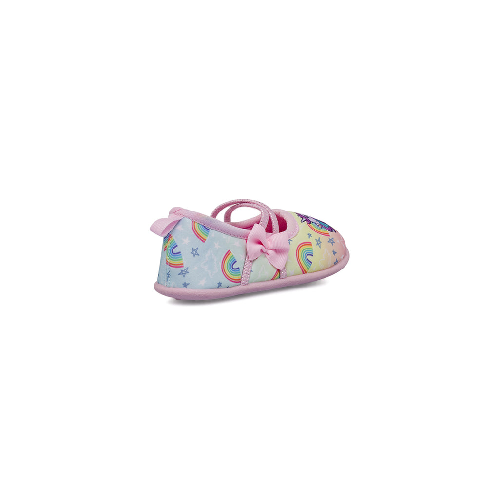 Scarpe Antiscivolo Arcobaleno da Bambina Unicorno