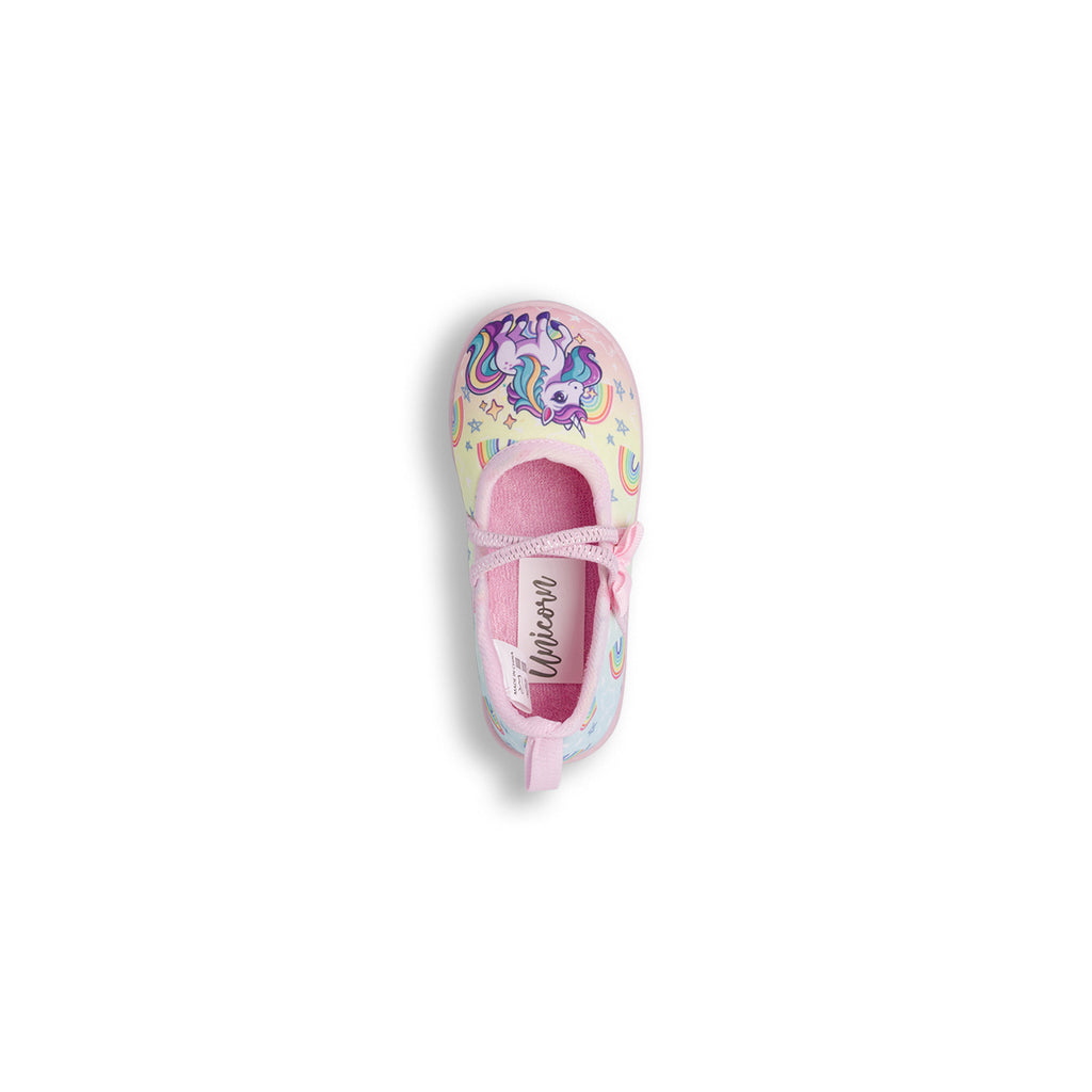 Scarpe Antiscivolo Arcobaleno da Bambina Unicorno