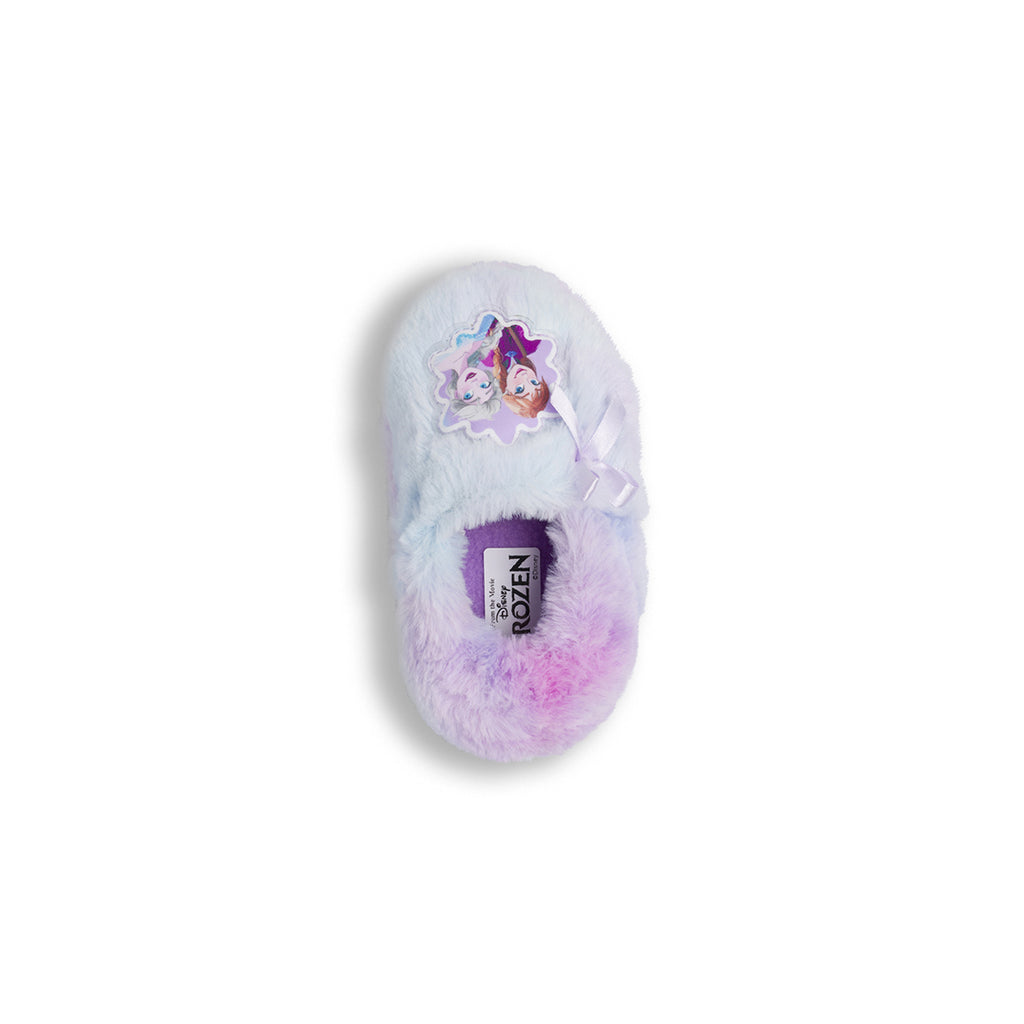 Pantofole Antiscivolo lilla da Bambina con Anna e Elsa Frozen