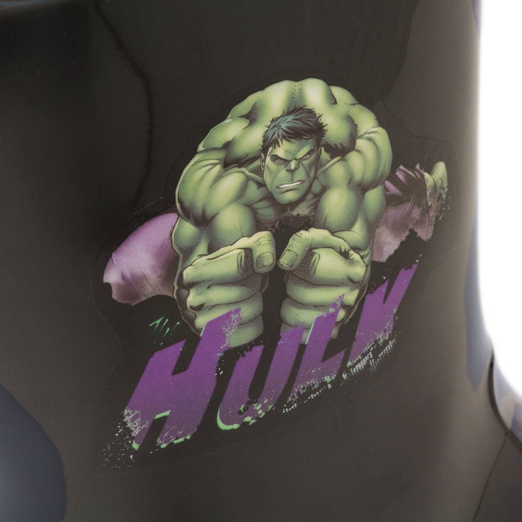 Stivali di gomma neri da bambino con logo Hulk