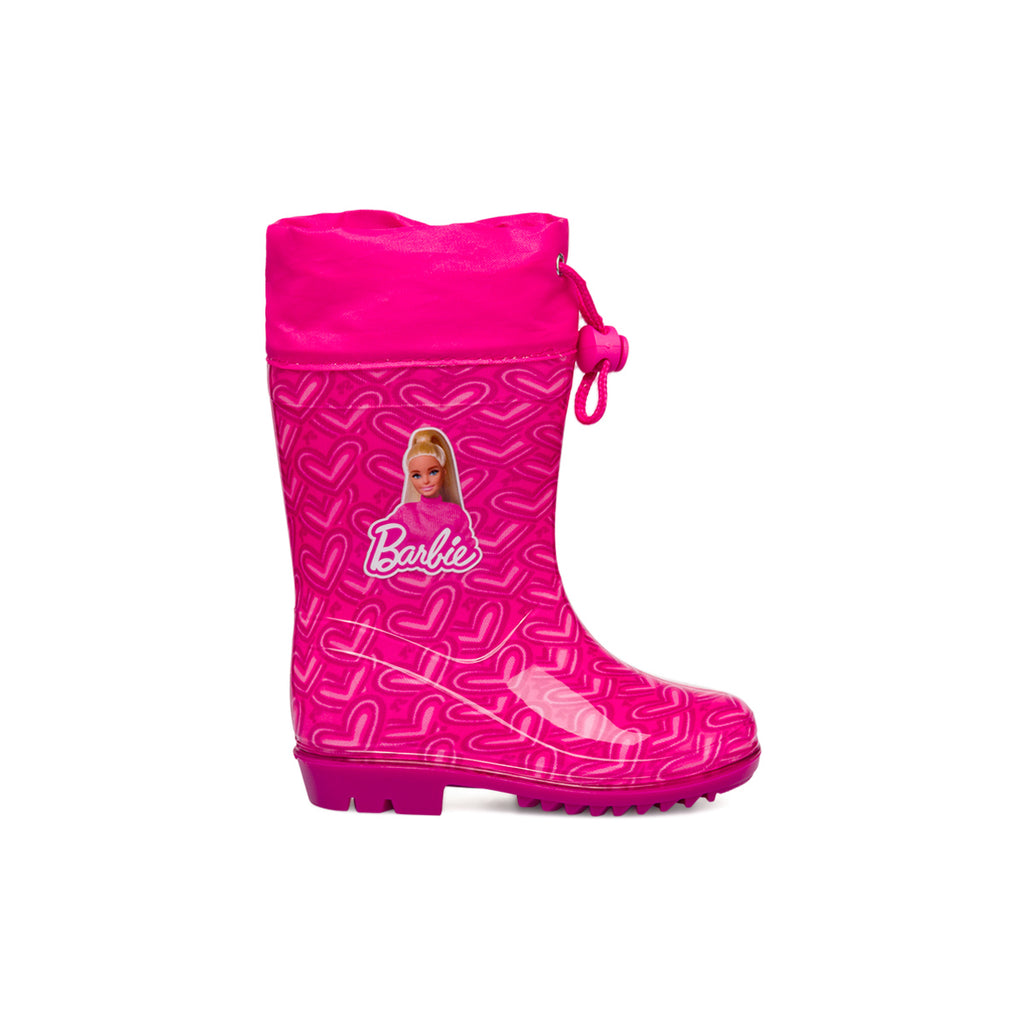 Stivali da pioggia fucsia da bambina Barbie
