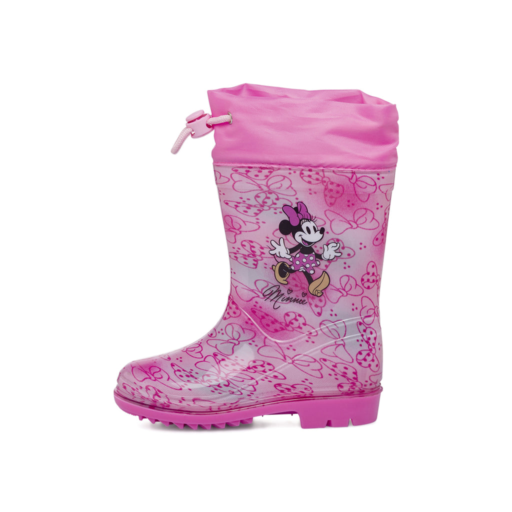 Stivali da pioggia rosa da Bambina Minnie
