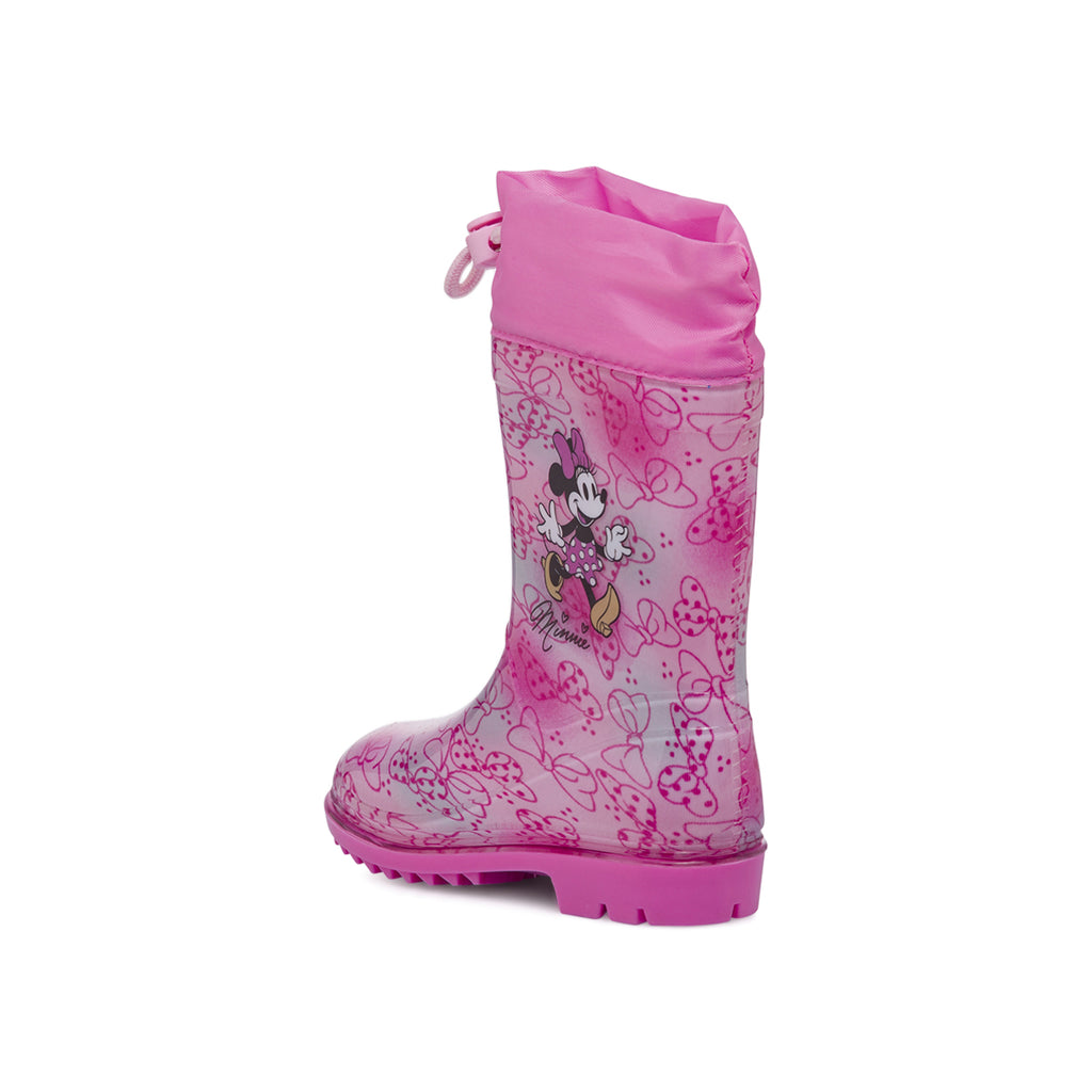 Stivali da pioggia rosa da Bambina Minnie