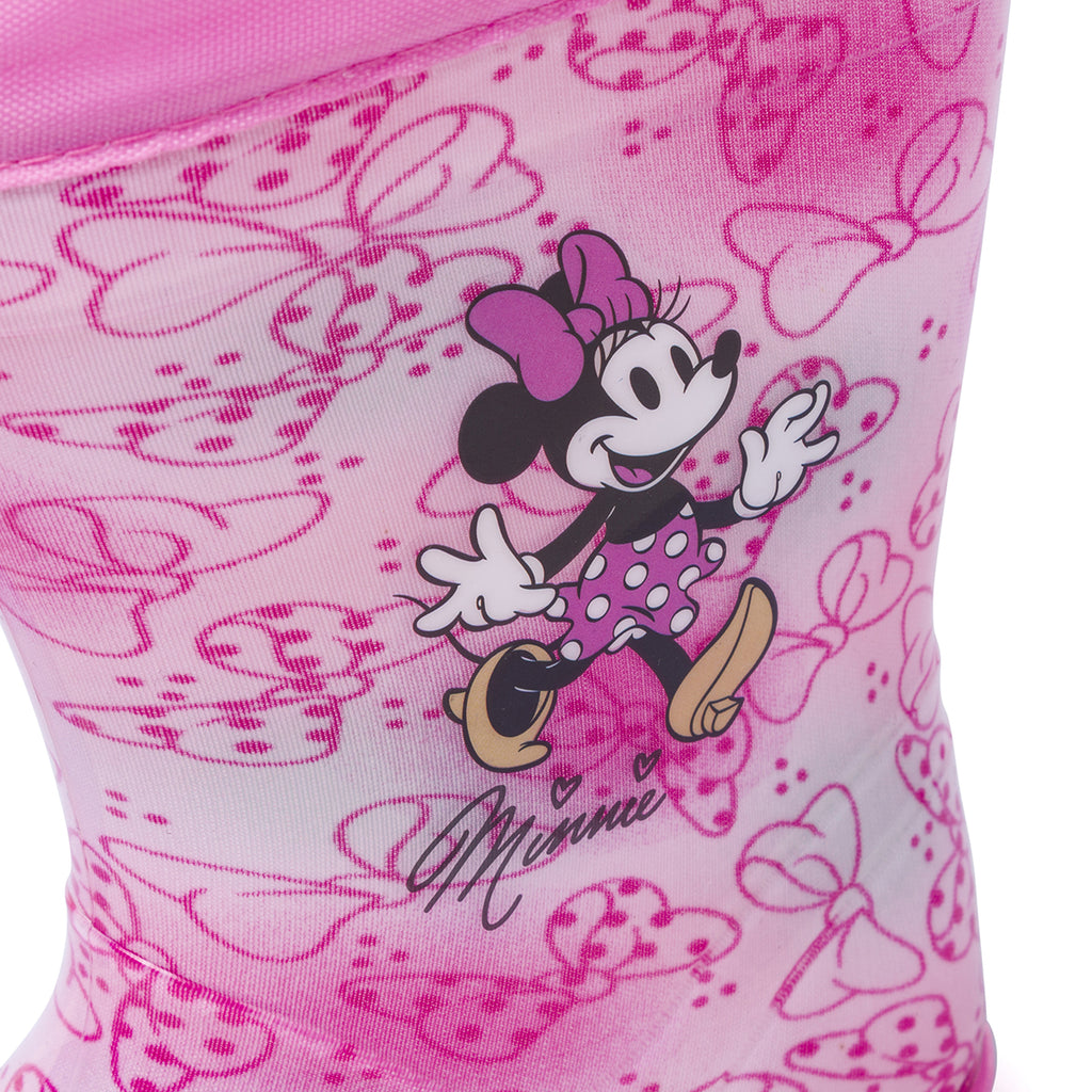 Stivali da pioggia rosa da Bambina Minnie