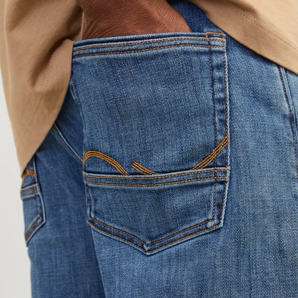 Bermuda in jeans da uomo con chiusura bottoni Jack&Jones