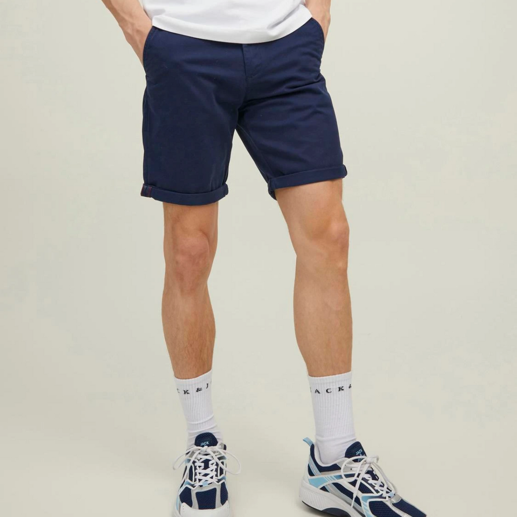 Pantaloncini bermuda blu navy icon tasche Jack & Jones