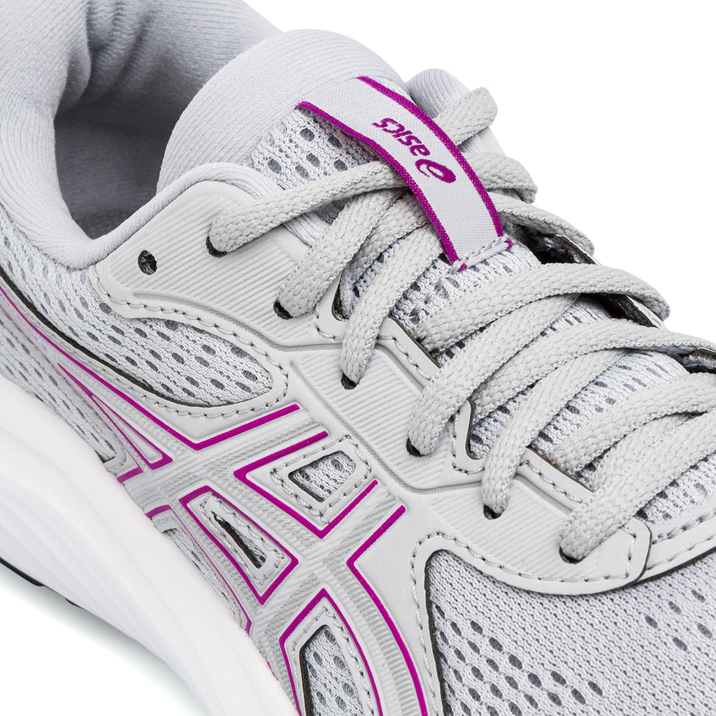 Scarpe da running da donna grigie con dettagli viola Asics Gel Contend 9