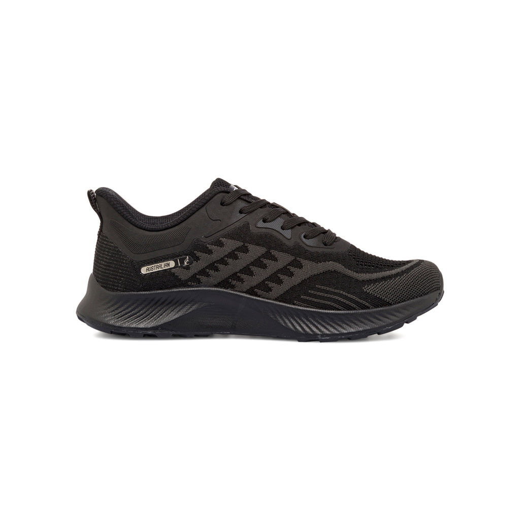 Scarpe da ginnastica da donna nere con soletta comfort Australian Rush