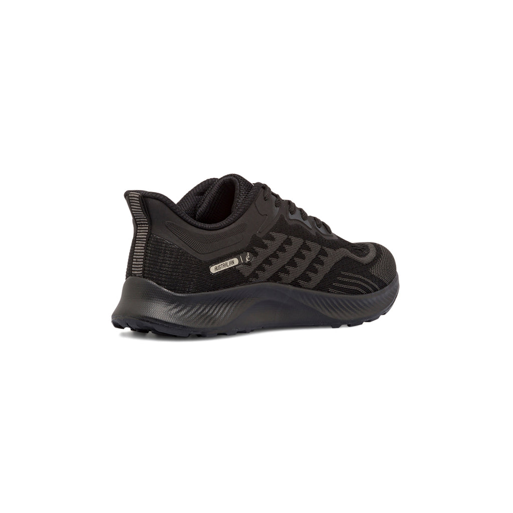 Scarpe da ginnastica da donna nere con soletta comfort Australian Rush