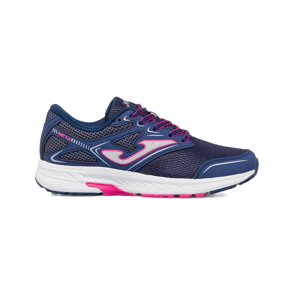 Scarpe da running donna Joma blu e fucsia