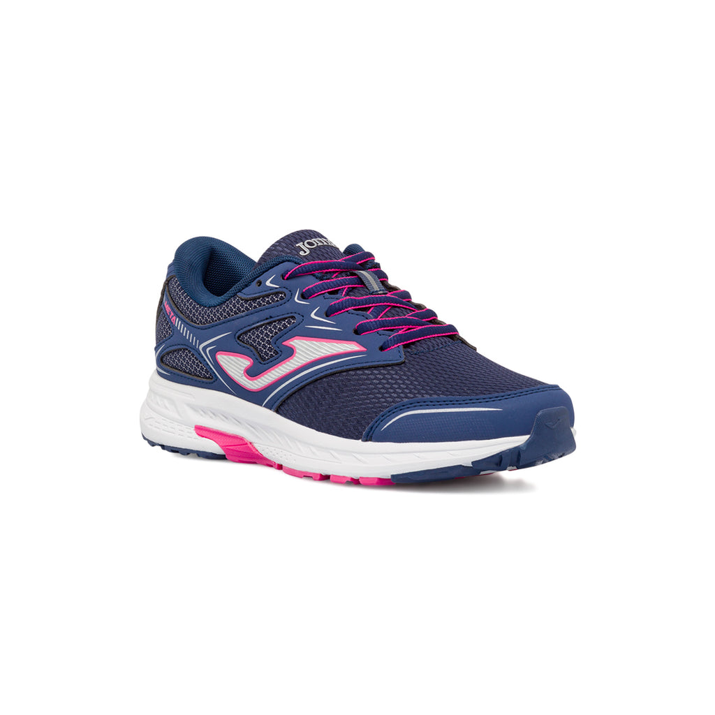 Scarpe da running donna Joma blu e fucsia