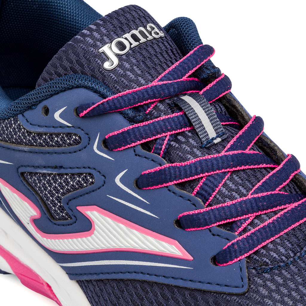 Scarpe da running donna Joma blu e fucsia