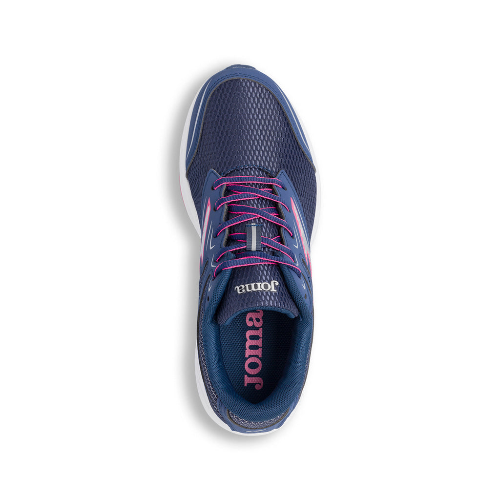 Scarpe da running donna Joma blu e fucsia