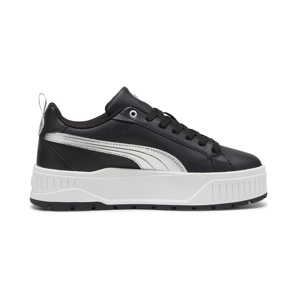 Sneakers da donna nere con suola platform Puma Karmen Metallic