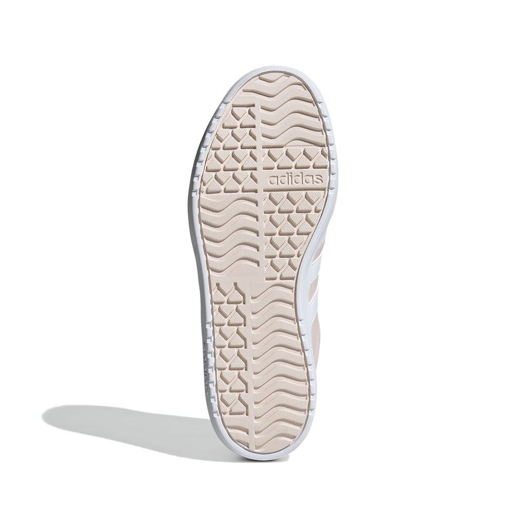Sneakers platform rosa da donna in pelle adidas VL Court Bold