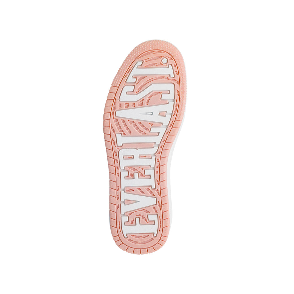 Sneakers da donna rosa e bianche con logo Everlast
