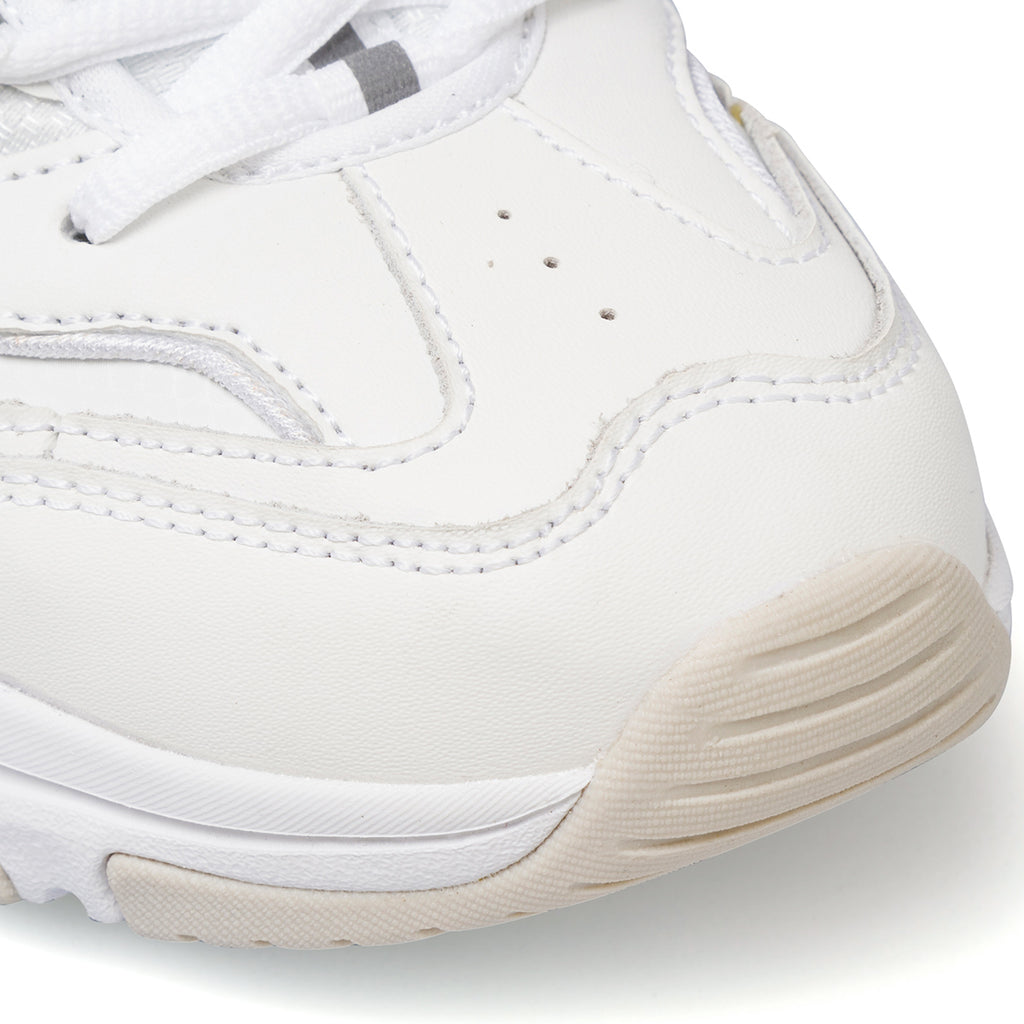 Sneakers bianche da donna con soletta memory foam Skechers Iconik