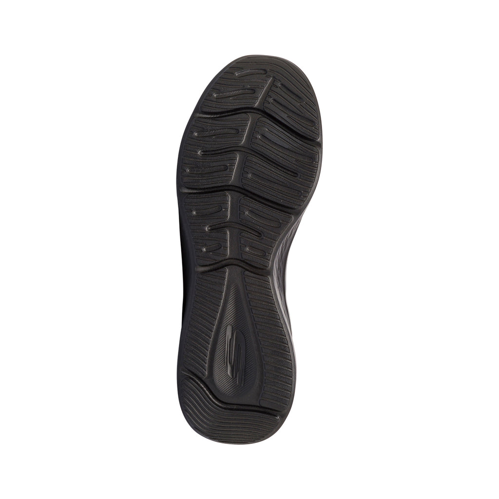 Scarpe da ginnastica nere in pelle con sottopiede Memory Foam Skech Lite Pro