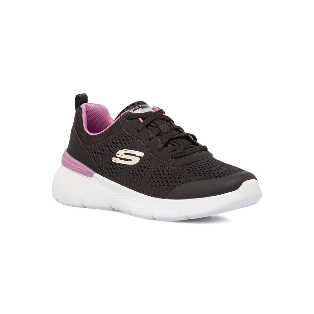Scarpe da ginnastica nere Donna in memory foam Skechers Air Dynamight 2.0