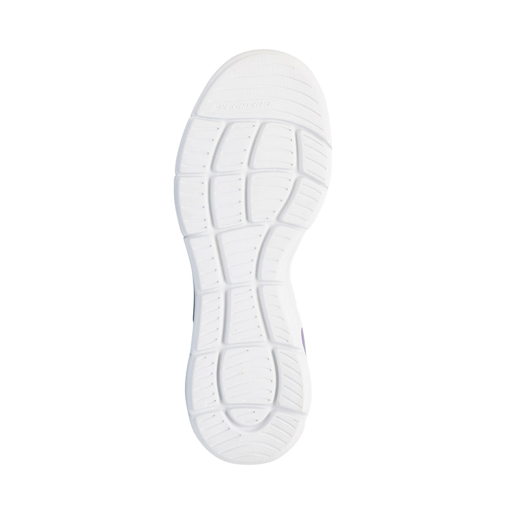 Scarpe da ginnastica blu e lilla da donna in memory foam Skechers Air Dynamight 2.0
